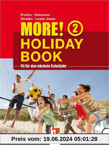 MORE! Holiday Book 2, mit 1 Audio-CD